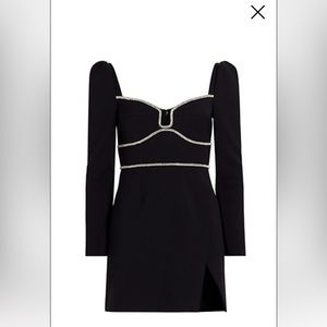 Self portrait dress worn one and already dry cleaned. Perfect condition